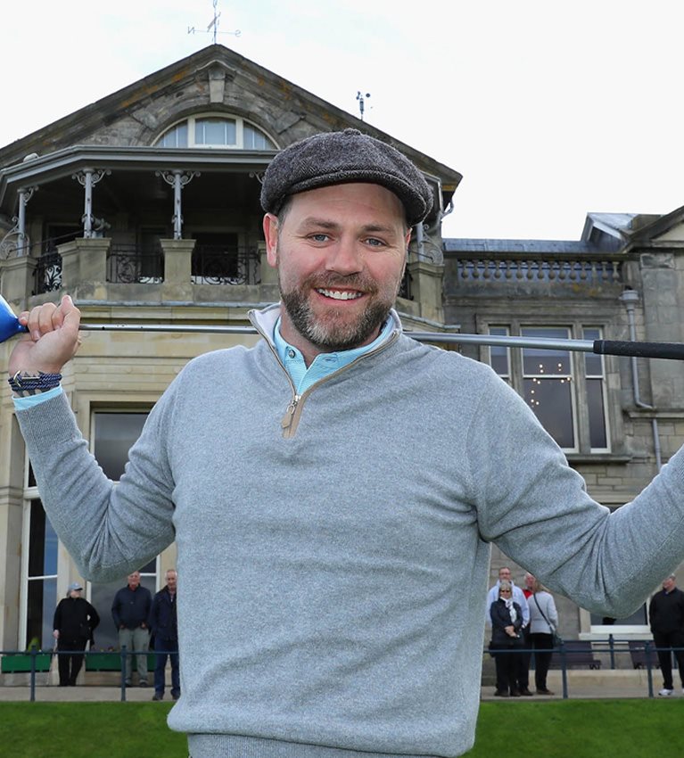 Big golf names turn up at St Andrews
