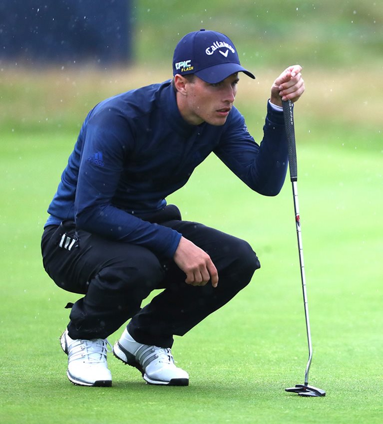 Jordan graduates with a 64 at St Andrews for halfway lead In Alfred Dunhill Links