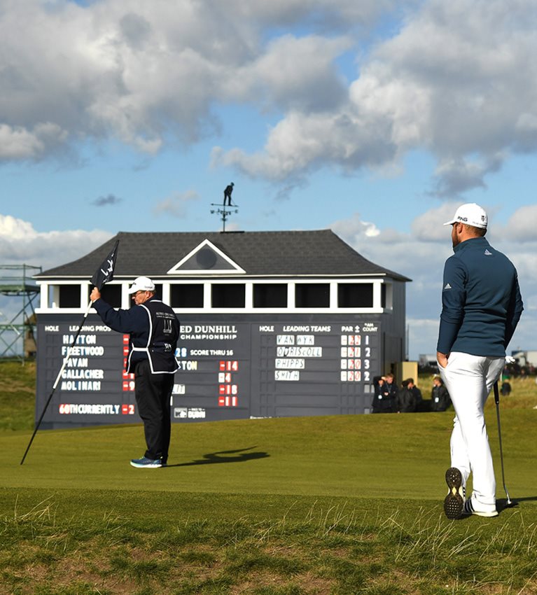 Hat-trick seeking Hatton holds on to lead