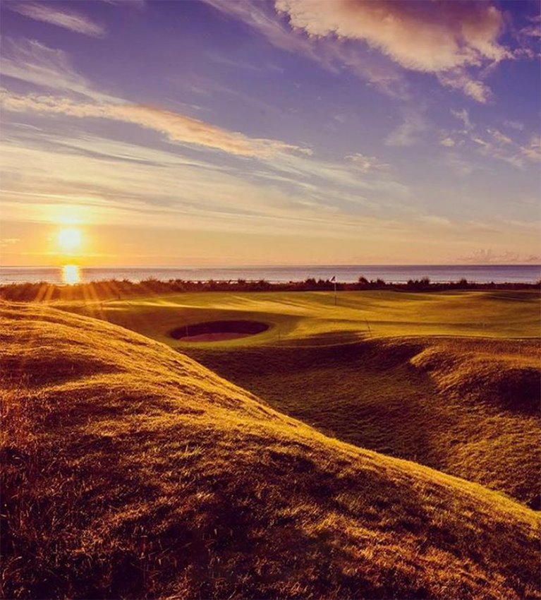 The unique beauty of links golf - A photo worthy of first prize