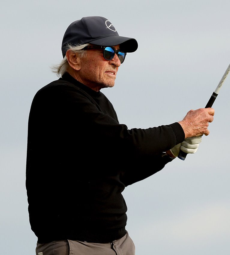 Hollywood legend Michael Douglas returns to golf’s greatest stage