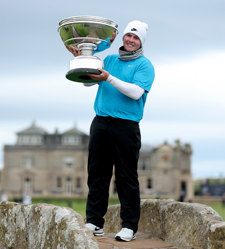 Champion Bob Macintyre excited to be defending his Dunhill Links title