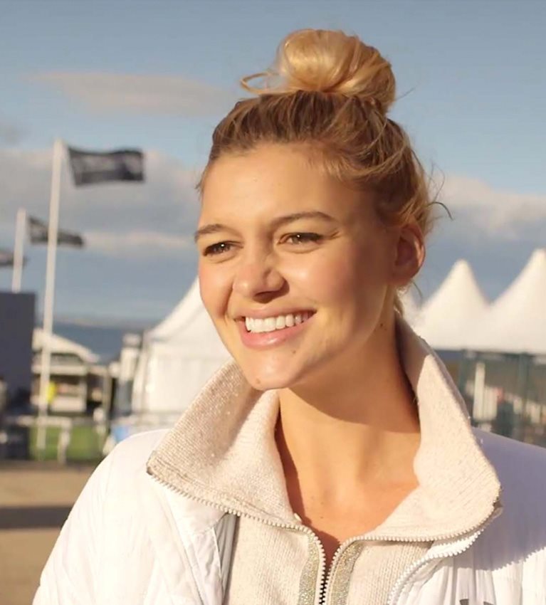 Kelly Rohrbach at St Andrews